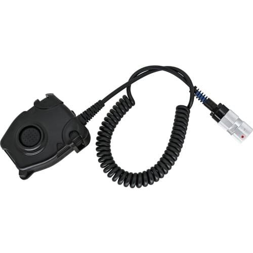 PRC 152 PRC 148 Virtual Model Adapter Tactical Headset Ptt Communication Headphone Adapter Peltor 6-pin Ptt Tactical Peltor Ptt
