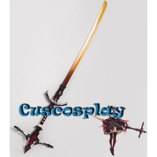 Game Arknights Surtr Cosplay Prop PVC Sword Horns Guard Surtr Cosplay Accessories Prop Headwear Weapons for Halloween Carnival