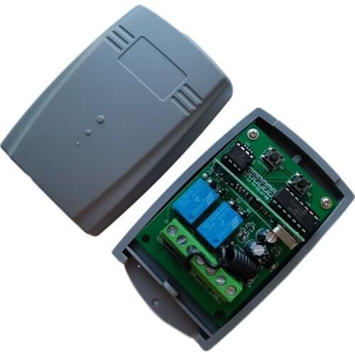 Universal garage receiver 433.92mhz gate control 433mhz receiver for DOORHAN ALUTECH AT-4 MOTORLINE BENINCA remote receiver
