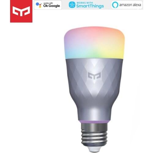 Yeelight Smart Bulb 1SE LED Bulb E27 6W RGB Wireless Voice Control Colorful Light 100-240V Work for Google Assistant Alexa