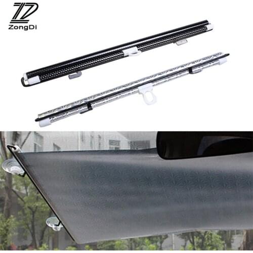 ZD 1Pc Automatic Windscreen Cover Roller sunshade For VW polo passat b5 b6 golf 4 5 6 Chevrolet cruze aveo Lifan x60 accessories