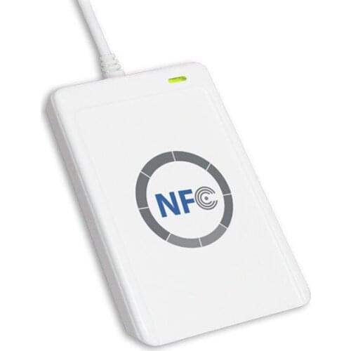 1pc USB ACR122U NFC RFID Smart Card Reader Writer For all 4 types of NFC (ISO/IEC18092) Tags + 1pc M1 Cards