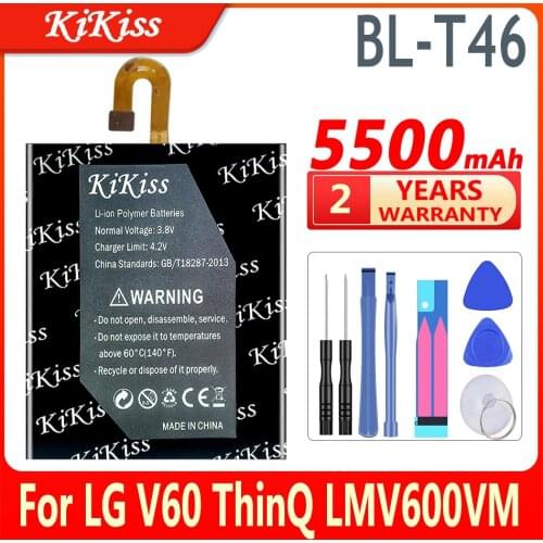 5500mAh BL-T46 Batery for LG V60 V60ThinQ LMV600VM Phone Batteries BLT46 BL T46