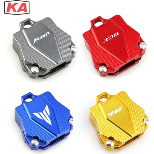 Motorcycle Key Case Cover Protective Shell Cap For Yamaha Fazer FZ1 FZ6 FZ8 MT03 MT07 MT09 YZF R1 R3 R6 XJ6 (Key Without chip)