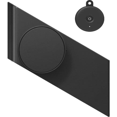 Sherlock S3 Black Smart Door Lock And One K3 Smart Key Home Keyless Lock Electronic Door Wireless App Bluetooth Control