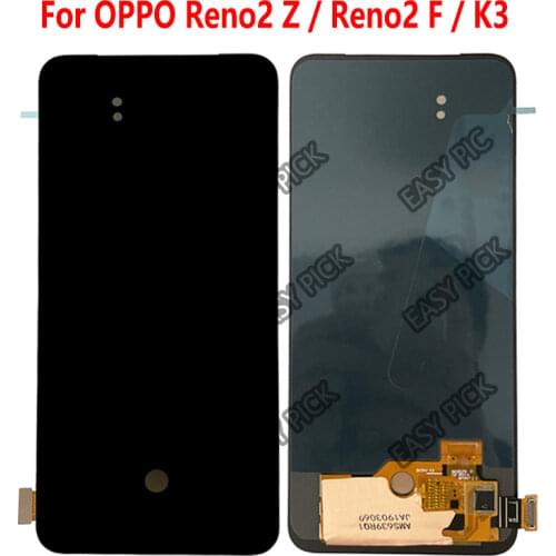 For OPPO Reno 2Z 2F CPH1945 CPH1989 LCD Display Touch Screen Digitizer Assembly Free Tools For Oppo K3 Realme X CPH1955 RMX1901