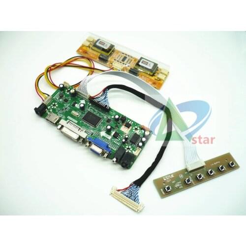 HDMI+DVI+VGA+AUDIO LCD Controller Board kit 23" LTM230HT01 LM230WF1 1920*1080 LCD controller board DIY kits