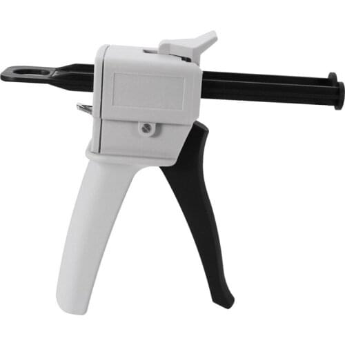 Glue Guns 50ml Two Component AB Epoxy Sealant Glue Applicator Glue Adhensive Squeeze Mixed 1:1and 2:1 Manual Guns Dispenser