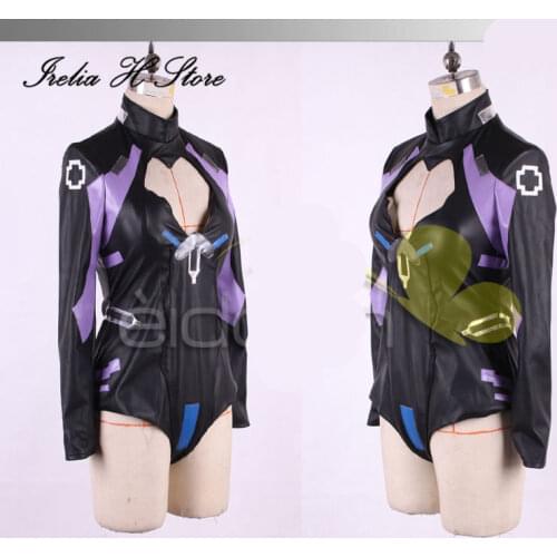 Hyperdimension Neptunia Netune Purple Heart Cosplay Costume jumpsuit sexy costume custom made/size