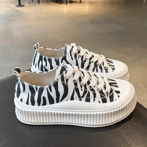 Botte Luxe Femme Handcrafted Lace-up Urban Walk Series Leopard Print Atheletic Sneakers Casual Footwear Daily Outdoor Shoes