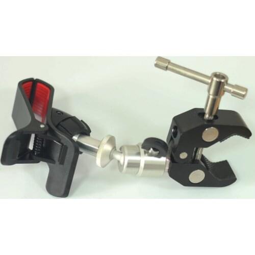 Magic Friction Arm Biggr Super Clip Clamp for Mounting PHONE Video Camcorder