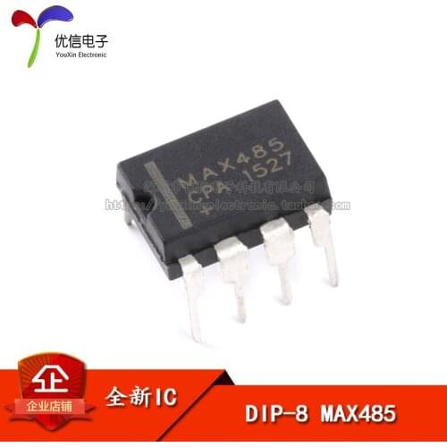 MAX485 line transceiver RS422 / RS485 2.5MBPS 5.25V DIP-8
