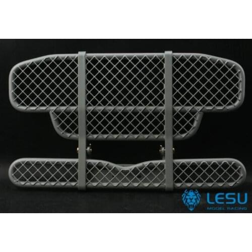 Metal LESU Front Bumper for 1/14 TAMIYA Scania R470 R620 R730 RC Tractor Truck Scale Model
