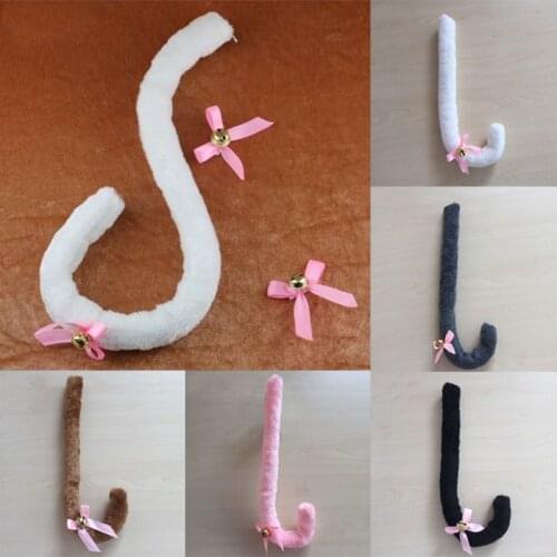 Fashion Lovely Women Girls Cat Maid Cosplay Costume Plush Lace Tail Maid Anime Lolita Halloween Costume