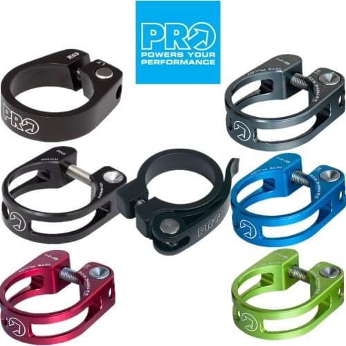 PRO ALLOY SEASTPOST CLAMP Bike Seat Post Aluminium Alloy Mountain Road MTB Bike Bicycle Seatpost Seat Post Tube Clip