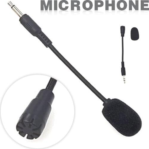 Portable 3.5mm Jack Plug Mini Microphone Mic Adjustable Gooseneck Stereo Voice Mono Microphone For Cell Phone Laptop