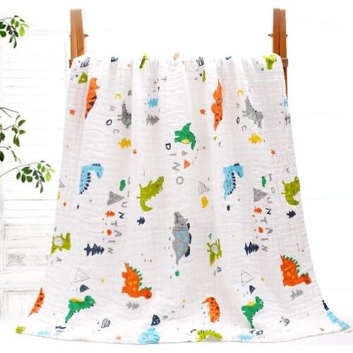 Six-layer gauze baby bath towel cotton gauze newborn child towel quilt baby blanket baby accessories newborn CHD20281