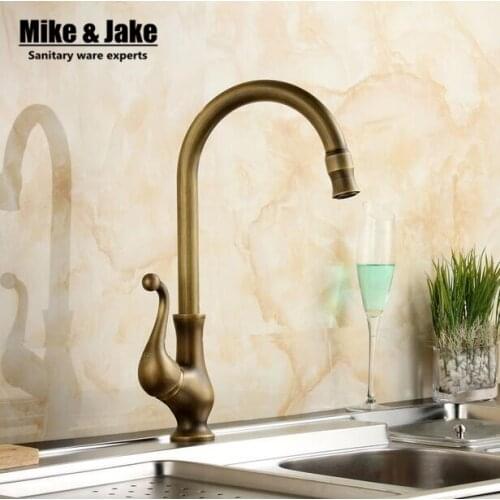 2016 new antique kitchen faucet basin faucet vintage kitchen sink tap brass tap torneira banheiro basin mixer water small faucet