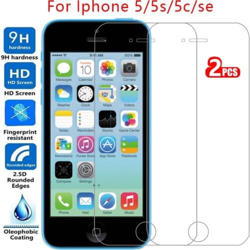Protective tempered glass for iphone 5s 5c se 5 s e c screen protector on i phone s5 c5 es safety film iphone5 iphone5s iphonese