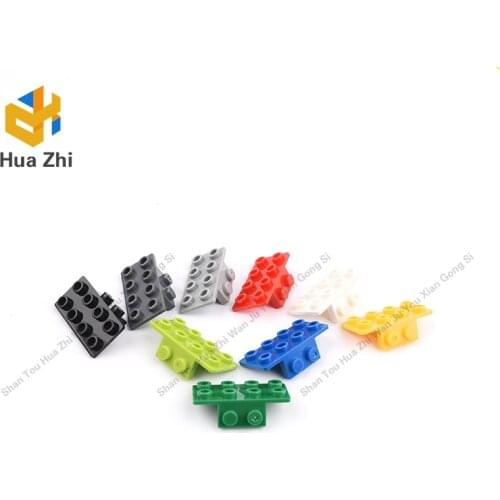 10PCS 93274 Bracket 1 x 2 - 2 x 4 Building Blocks Parts MOC DIY Education Build Toys Brick