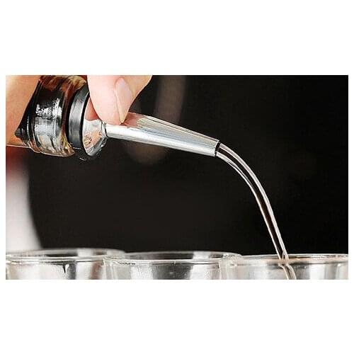 200pcs portable kitchen tool stainless steel wine pourer