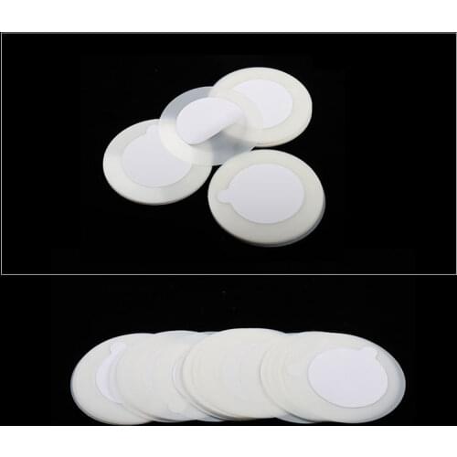30 pieces/lot Disposable glue holder eyelash extension pallet Glue gasket sticker Eyelash accessories