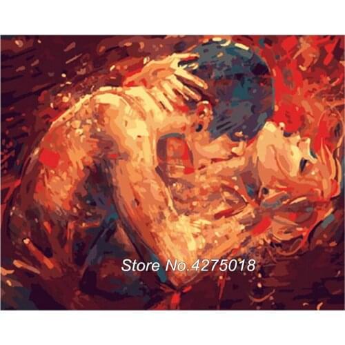 Abstract love kiss 5d diamond embroidery full square/Round diy diamond painting puzzle 3d mosaic picture of rhinestones YG662