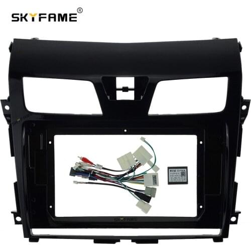 SKYFAME Car Frame Cable For NISSAN ALTIMA TEANA 2013-2018 Screen Dask Kit Fascia Frame