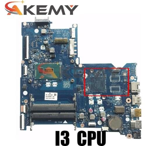 Akemy 854941-601 For HP 15-AY 15-AC Notebook Laptop Motherboard MainBoard BDL50 LA-D703P I3 5005U Test Ok Fast Ship