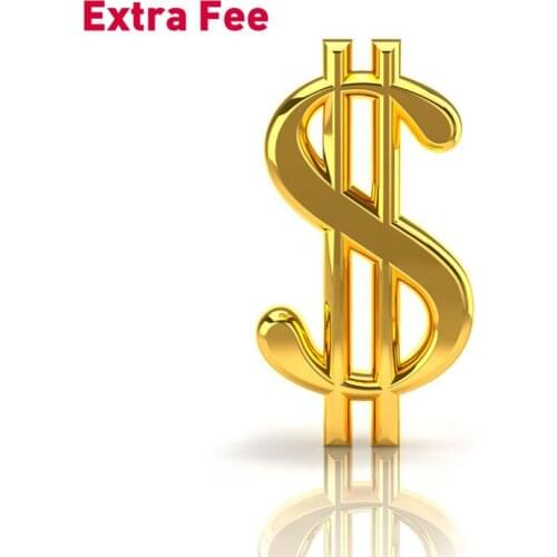 Add money here for Extra Shipping or other Extra Costs