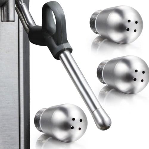 Coffee Machine Steam Nozzle Milk Foam Coffee Machine Nozzle Stainless Steel Three-hole/four-hole Steam Nozzle Universal