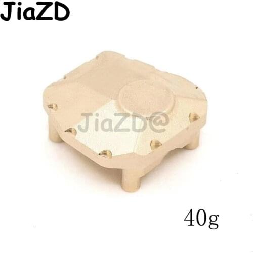 Racing Brass Diff Cover Axle Differential Cover Upgrades Parts Accessories for 1/10 RC Crawler Car Axial SCX10 III AXI03007 T09