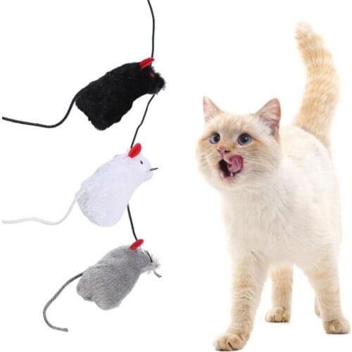 Cat Toy Self-Hey Hanging Door Retractable Cat Scratch Rope Mouse Cat Stick Pet Cat Cat Supplies Cat Accessories #5