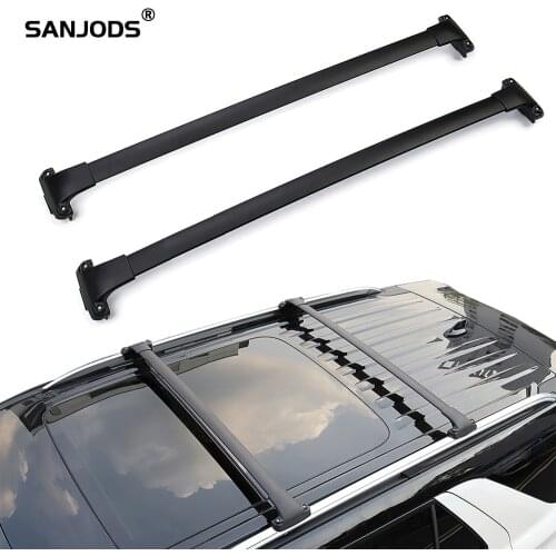 SANJODS Roof Rack Crossbar Fit for Ford Explorer 2020 2021 Aluminum Top Roof Rack Rail Cross Bars Luggage Carrier 2pcs