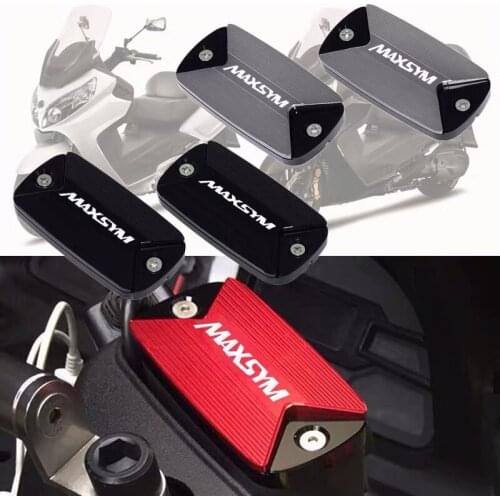 For SYM MAXSYM 400 400i 600 600i max sym High-Quality Fluid Reservoir Cover Motorcycle Accessories Brake Fluid Tank Cap