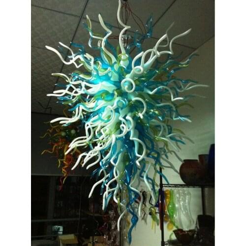 Blown Glass Chandelier Lightings New Style Handmade Blown Glass Pendant Lights Hand Blown Glass Pendant Lamps
