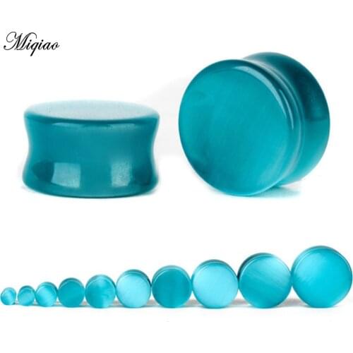 Miqiao 1 piece Hot Selling Opal Ear Ear Extension 5-25mm Natural Stone Ear Pin Piercing Jewelry Trendy