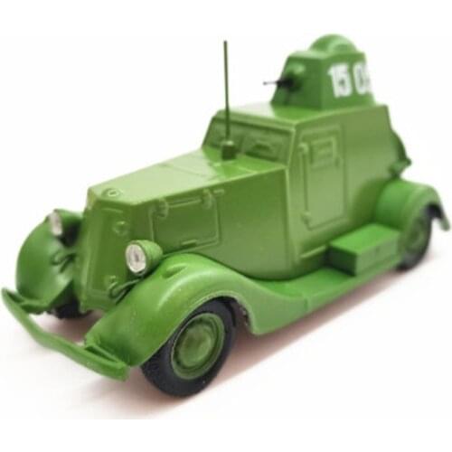Diecast 1/43 Scale Former Soviet Union Russia 6A-604 Alloy Armored Car Model Collectible Decoration Gift Toy Car