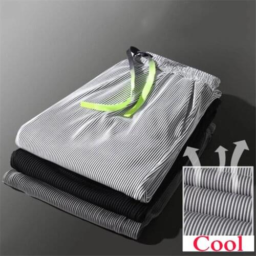 Men Summer Harem Pants Korean Fashion Streetwear Cool Trousers Outdoor Trendy Track Pants Big Size Sweatpants Pantalons Hommes