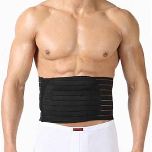 Men\s Adjustable Slimming Waist Tummy Fat Burner Belt Body Shaper Waistband Waist Trainer Shapewear Weight Loss Strap