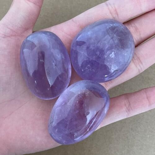 3Pcs high polished Dogtooth amethyst Chevron-Amethyst Banded dream amethyst sphere ball healing