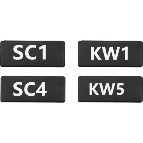 Original Lishi 2 in 1 SC1 SC4 KW1 KW5 R52 Decoder for Locksmith Repairing Tools
