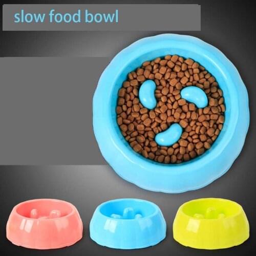 Raised Bowl Dog Container For Pet Food Cat Eating Bowl PP Durable Water Dish Feeder Sugar Color Pet Bowl Wholesale Travel E