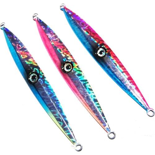Fishing Lure Metal Jig Jigbait Slice Lure spoon Treble Hook Spinner baits Deep sea Jigging 300g 420g 500g 620g Free shipping