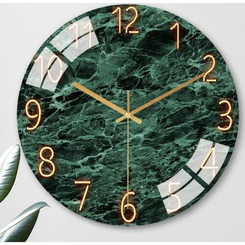 12 Inch Stylish Modern Wall Clock Minimalist Mute Plexiglass Quartz Clock Quiet Silent Simple Wall-mount Watch Living Room
