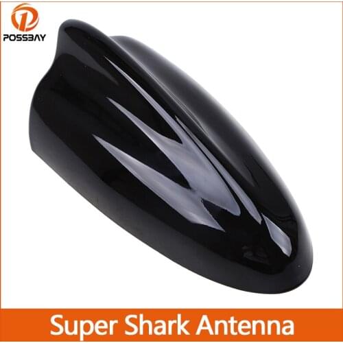 Universal Car Shark Fin Antenna Auto Radio Aerials FM/AM Signal Protective Aerials for Mini Cooper/Suzuki Swift/Seat Ibiza/BMW