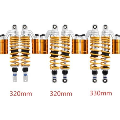 320mm/330mm/350mm Rear Shock Absorber For Honda CX500 CB400 Yamaha Suzuki ATV quad Motorbike Dirt bike
