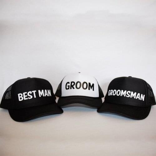 Groom to be Best Man Groomsman Proposal Gift hat beach travel Wedding engagement bachelor party bridal shower decoration present
