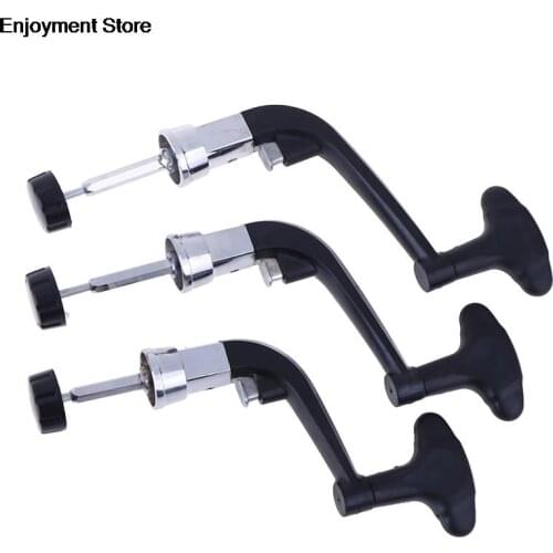 1PC Metal Spinning Reel Handle Grip Fishing Reel Replace Folding Rocker Arm Crank Handle Replacement Random Color