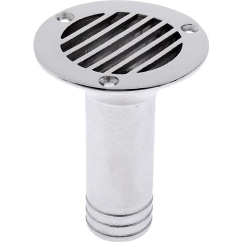 1 Piece Silver Boat Deck Drain Boat Deck Drain Boat Port For Boat, Yacht, Sailboat Boat Parts Accessories